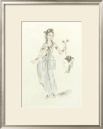 Designs For Cleopatra Liii by Oliver Messel Pricing Limited Edition Print image