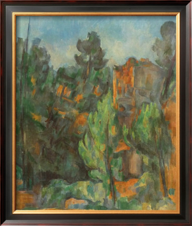 The Quarry Of Bibémus by Paul Cézanne Pricing Limited Edition Print image