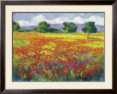 Poppies I by Jesus P. Camargo Pricing Limited Edition Print image