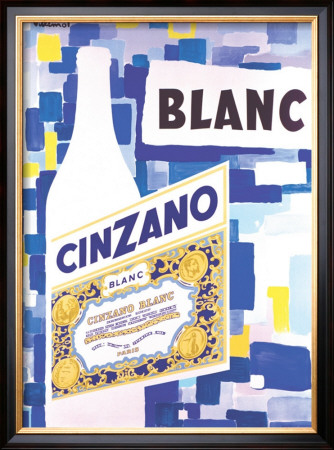Cinzano Blanc by Bernard Villemot Pricing Limited Edition Print image