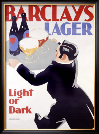 Barclay's Lager by Tom Purvis Pricing Limited Edition Print image