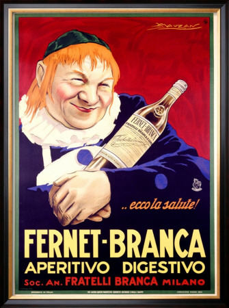 Fernet-Branca by Achille Luciano Mauzan Pricing Limited Edition Print image