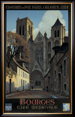 Bourges by Constant Leon Duval Pricing Limited Edition Print image