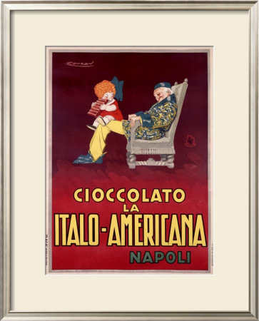 Cioccolato La Italo-Americana, Napoli by Achille Luciano Mauzan Pricing Limited Edition Print image