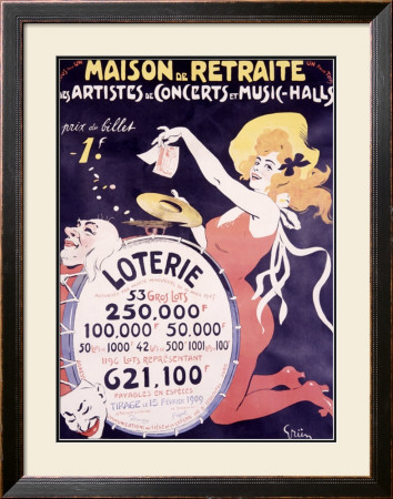 Loterie Maison De Retraite by Jules-Alexandre Grun Pricing Limited Edition Print image