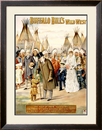 Buffalo Bill's Wild West, Visit Of Majesties by Arthur Jule Goodman Pricing Limited Edition Print image