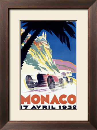 Monaco F1 Grand Prix, C.1932 by Robert Falcucci Pricing Limited Edition Print image