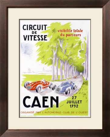 Circuit Caen by P. Hervieu Pricing Limited Edition Print image