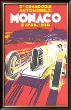 Monaco Grand Prix 1930 by Robert Falucci Pricing Limited Edition Print image
