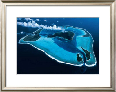 Polynesie, Bora-Bora by Georges Bosio Pricing Limited Edition Print image