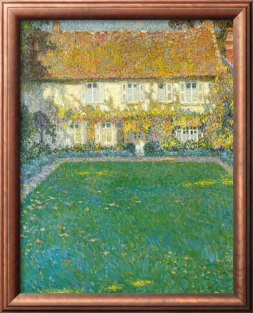 La Maison A L'automne by Henri Le Sidaner Pricing Limited Edition Print image