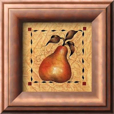 Stenciled Pear Ii by Barbara Palmer Pricing Limited Edition Print image