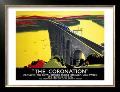 The Coronation, Lner Poster, 1923-1947 by Tom Purvis Pricing Limited Edition Print image