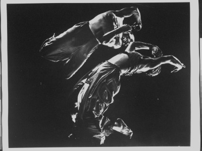 Two Members Of Group From Karamu House, Negro Social Settlement In Cleveland, Oh, Performing by Gjon Mili Pricing Limited Edition Print image