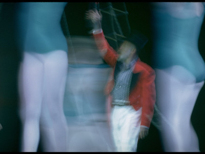 Jerome Robbins And Children Of Nyc Ballet In Circus Polka At Stravinsky Festival by Gjon Mili Pricing Limited Edition Print image