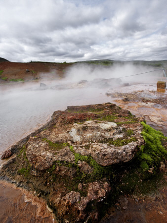 Landscape At The Geysir Area, Iceland by Atli Mar Hafsteinsson Pricing Limited Edition Print image