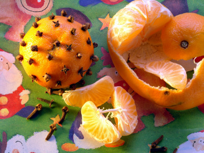 A Clementine With Cloves, A Christmas Decoration by Inger Helene Boasson Pricing Limited Edition Print image