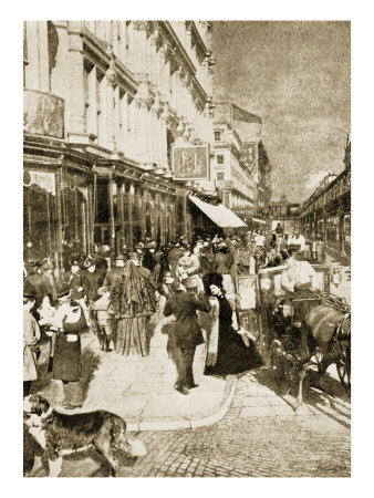 Nineteenth-Century View Of Sixth Avenue, New York by Adriaan Van Der Werff Pricing Limited Edition Print image