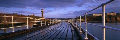 Whitby Boardwalk North Yorkshire Coast, England by Joe Cornish Pricing Limited Edition Print image