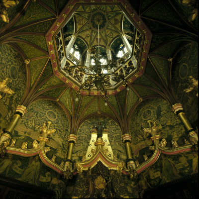 Cardiff Castle, Wales, 1870, Architect: William Burges A, W, Pugin by Lucinda Lambton Pricing Limited Edition Print image