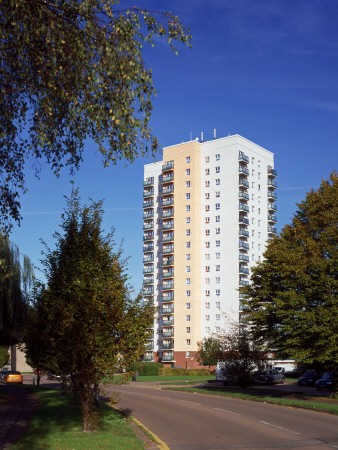 Canterbury House, Borehamwood, Essex by Ben Luxmoore Pricing Limited Edition Print image