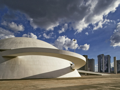 Brasilia - Dome, Architect: Oscar Niemeyer by Alan Weintraub Pricing Limited Edition Print image