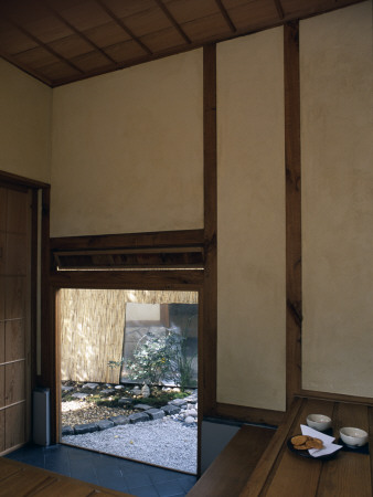 Japanese Teahouse In Shropshire Interior, Architect: Bill Tingey by Bill Tingey Pricing Limited Edition Print image
