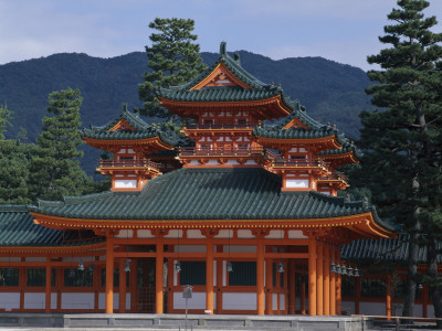 Heian Jingu Shrine, Kyoto, 1895 by Bill Tingey Pricing Limited Edition Print image