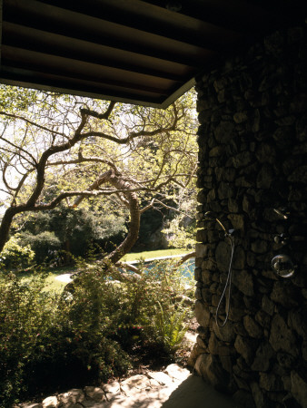 Greyrock Estate, Big Sur, California (2001) - Pool House, Architect: Daniel Piechota by Alan Weintraub Pricing Limited Edition Print image