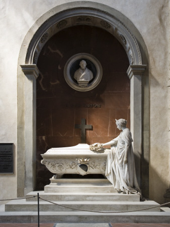 Capponi's Tomb, Basilica Of Santa Croce, Florence, Italy by David Clapp Pricing Limited Edition Print image