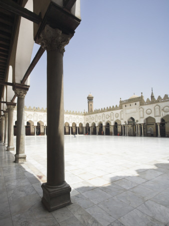 Al-Azhar Mosque, Cairo, 10Th Century, Courtyard by David Clapp Pricing Limited Edition Print image