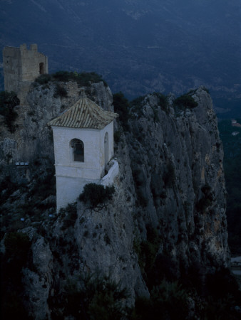 El Castell De Guadalest, Alicante, Spain, 11Th Century Spanish Castle by David Churchill Pricing Limited Edition Print image