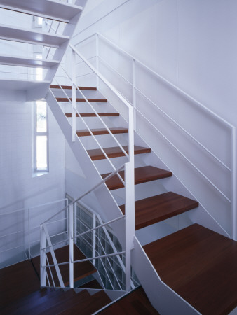 Casa Muntaner, Igualada, Interior Staircase, Architect: Xavier Claramunt by Eugeni Pons Pricing Limited Edition Print image