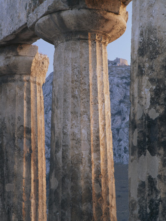 Temple Of Apollo, Corinth, Peloponese, (About 500 Bc) by Joe Cornish Pricing Limited Edition Print image