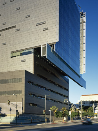 Caltrans Headquarters, Los Angeles, California, 2004, Exterior, Architect: Morphosis by John Edward Linden Pricing Limited Edition Print image