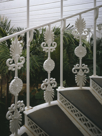 The Palm House, Royal Botanic Gardens Kew, London, 1844 - 1848, Cast Iron Balustrades by Mark Fiennes Pricing Limited Edition Print image
