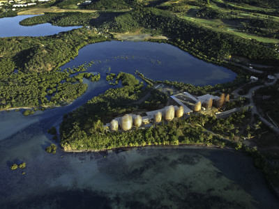 Tjibaou Cultural Centre, Noumea, Architect: Renzo Piano by John Gollings Pricing Limited Edition Print image