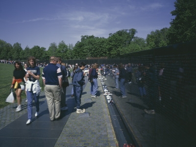 Vietnam Memorial, Washington Dc, Architect: Maya Lin by John Edward Linden Pricing Limited Edition Print image