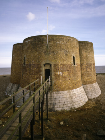 Martello Tower, Aldeburgh, Suffolk, Owned By The Landmark Trust by Mark Fiennes Pricing Limited Edition Print image