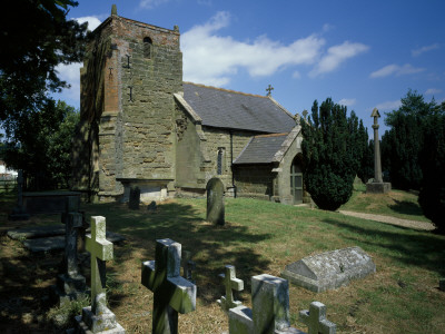 Church At Somersby, Lincolnshire, Exterior by Mark Fiennes Pricing Limited Edition Print image