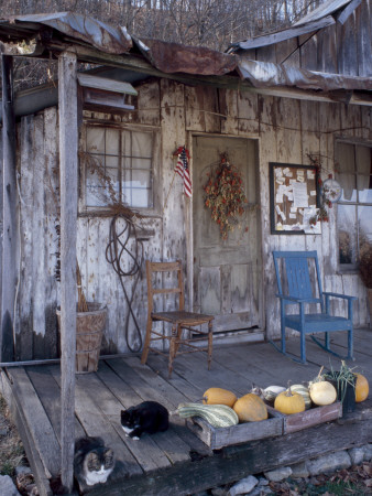 Penn S Store, Gravel Switch, Kentucky, 1845, Porch by Lucinda Lambton Pricing Limited Edition Print image