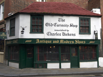 Charles Dickens 'The Old Curiosity Shop' by Mark Bury Pricing Limited Edition Print image