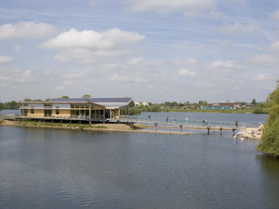 Attenborough Nature Centre, Nottinghamshire, Groundworks Architects Llp by Martine Hamilton Knight Pricing Limited Edition Print image