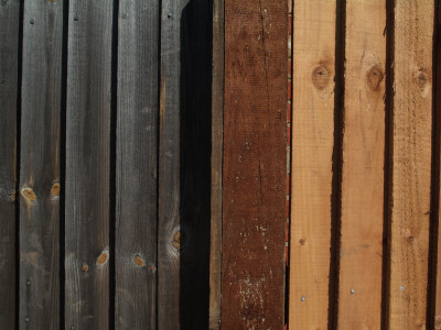 Backgrounds - Close-Boarded Fence Panels by Natalie Tepper Pricing Limited Edition Print image