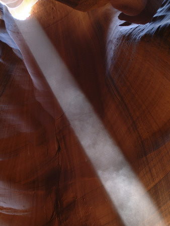 Abstract Detail With Beam Of Light, Antelope Canyon, Near Page, Arizona by Natalie Tepper Pricing Limited Edition Print image