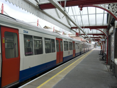 Underground Station, Amersham, Buckinghamshire by Natalie Tepper Pricing Limited Edition Print image