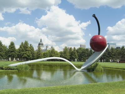 Spoonbridge And Cherry (Claus Oldenburg), Walker Arts Center, Minneapolis, Minnesota, Usa by Natalie Tepper Pricing Limited Edition Print image