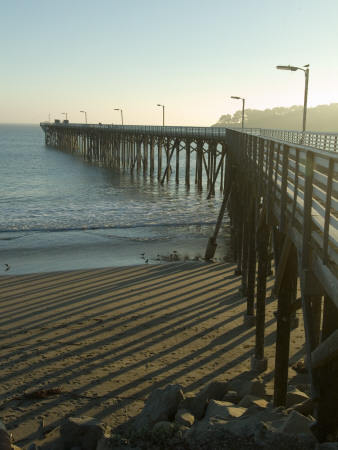 San Simeon Pier, California by Natalie Tepper Pricing Limited Edition Print image