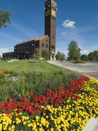 Chicago, Milwaukee And St, Paul Railroad Tower In Great Falls, Montana, Usa by Natalie Tepper Pricing Limited Edition Print image