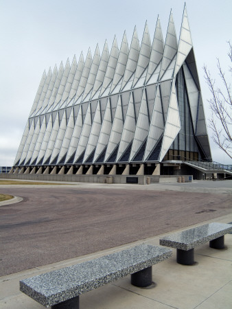 Chapel, Us Air Force Academy, Colorado Springs, Colorado Built 1956 - 1962 by Natalie Tepper Pricing Limited Edition Print image